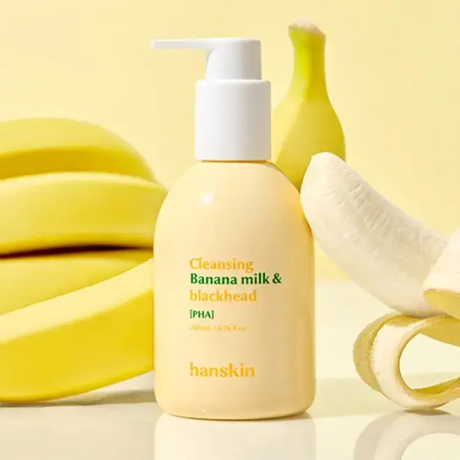 [민감보습/블랙헤드방어] 한스킨 클렌징 바나나밀크&블랙헤드 PHA 200ml (기획/단품)
